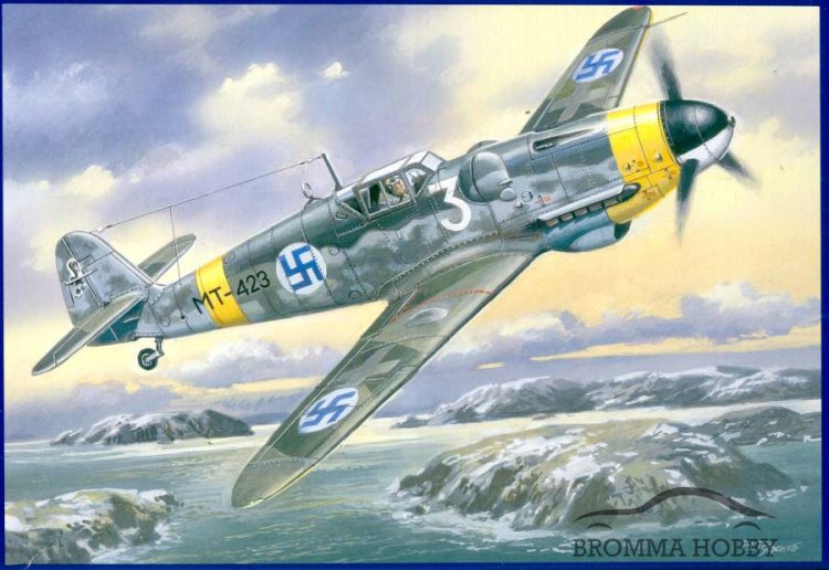 Messerschmitt Bf 109 G-6 - Finska Flygvapnet - Klicka på bilden för att stänga