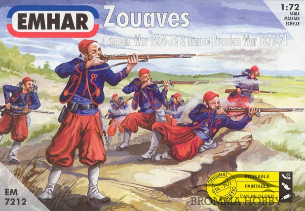 French Zouaves (1870-71) - Klicka på bilden för att stänga