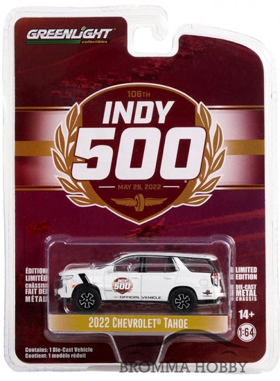 Chevrolet Tahoe (2022) - Indy 500 - Klicka på bilden för att stänga