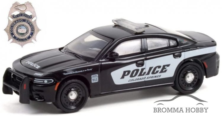 Dodge Charger (2021) - Colorado Springs Police - Klicka på bilden för att stänga