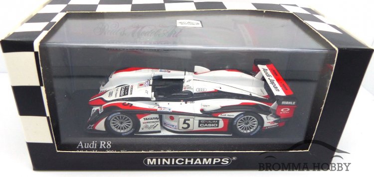 Audi R8 - Le Mans 2004 - Tom Kristensen - Klicka på bilden för att stänga