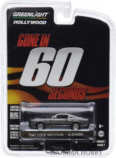 Ford Mustang (1967) - Eleanor - Gone in 60 Seconds - Klicka på bilden för att stänga