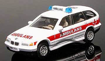 BMW 3 Touring - Ambulans - Klicka på bilden för att stänga
