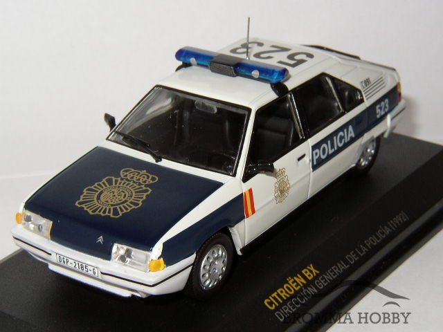 Citroen BX (1992) - Policia - Klicka på bilden för att stänga