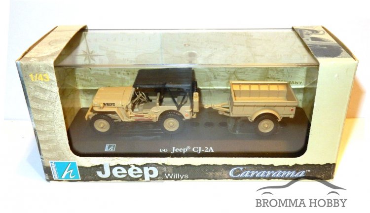 Willys Jeep with Trailer - Demo - Click Image to Close