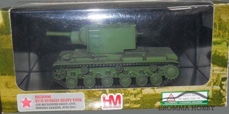 Hobby Master HG3006 Char KV-2 Soviétique - 4th Mechanized Corp, Lvov 1941, 1/72