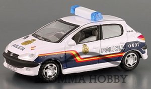 Peugeot 206 - Policia