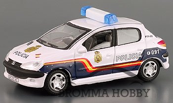 Peugeot 206 - Policia - Klicka på bilden för att stänga