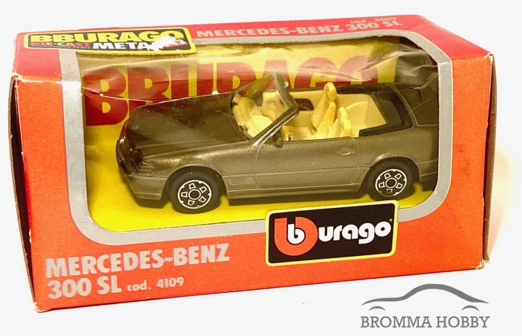 Modèle Réduit Mercedes 500 SL 1/43 Par Bburago - Occasion Très Bon état