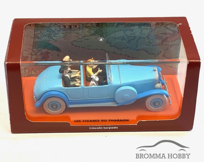 Lincoln Torpedo Grand Sport - Tintin "Faraos Cigarrer" - Klicka på bilden för att stänga