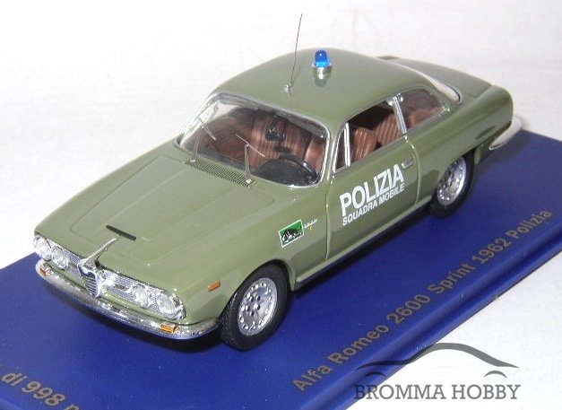 Alfa Romeo 2600 Sprint - Polizia - Click Image to Close
