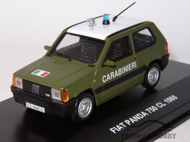 Fiat Panda 750 CL (1986) - Carabinieri - Klicka på bilden för att stänga